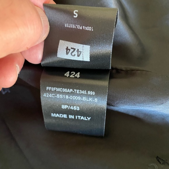 424 Men’s Long Jacket - Picture 15 of 16